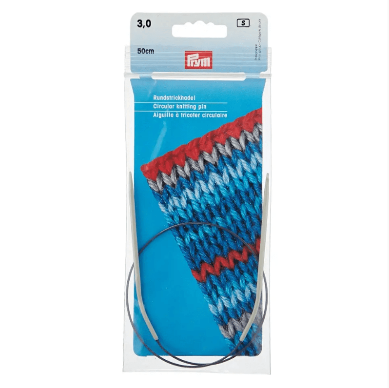 Circular knitting needles, aluminium, grey - Galedi Pins