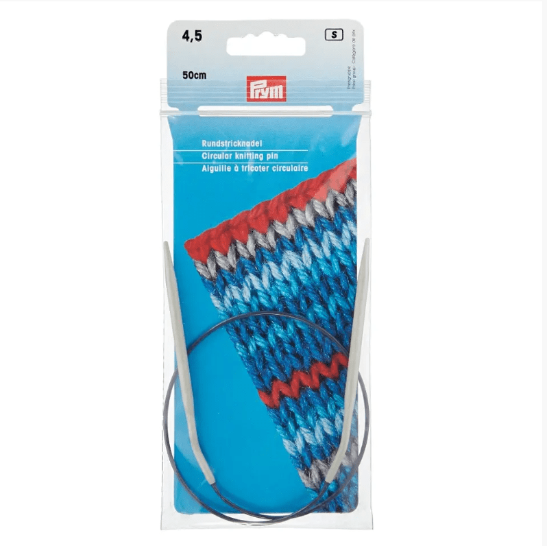 Circular knitting needles, aluminium, grey - Galedi Pins