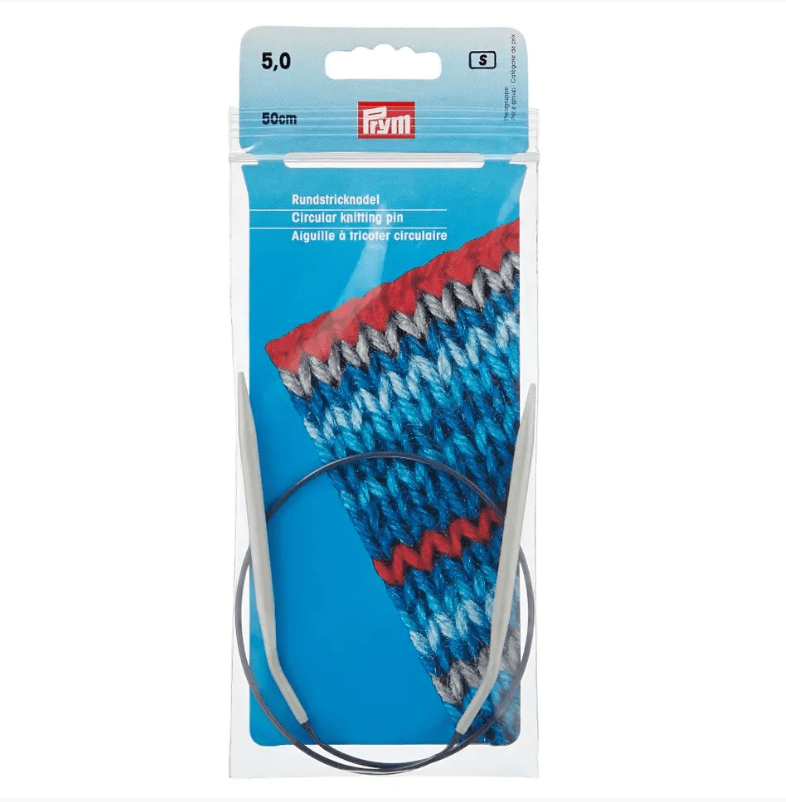 Circular knitting needles, aluminium, grey - Galedi Pins