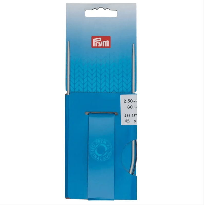 Circular knitting needles, aluminium, grey - Galedi Pins