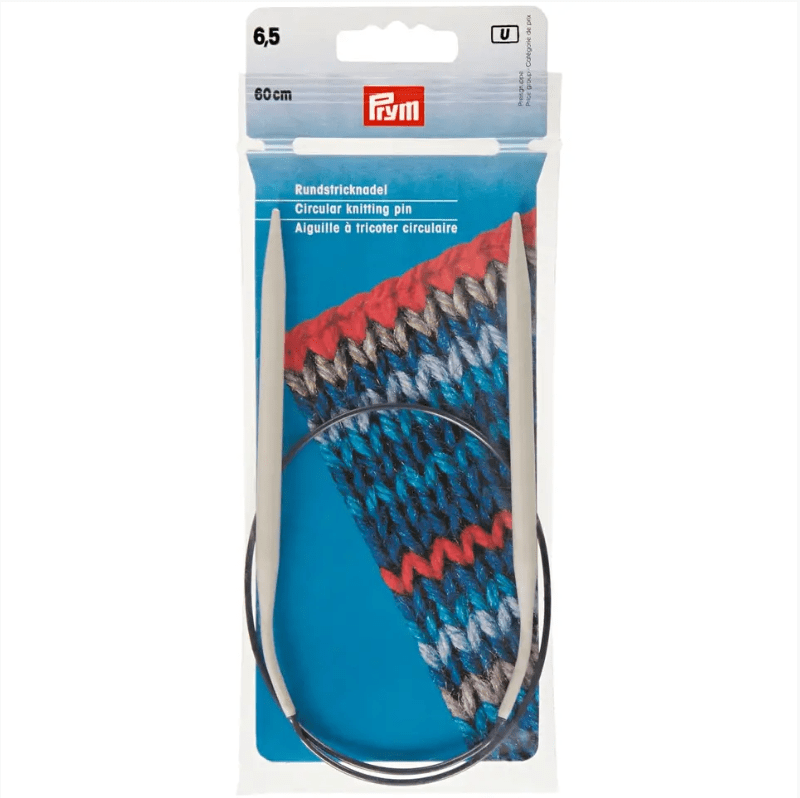 Circular knitting needles, aluminium, grey - Galedi Pins