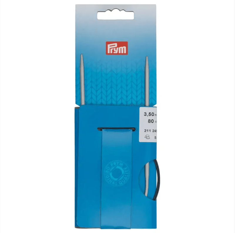 Circular knitting needles, aluminium, grey - Galedi Pins