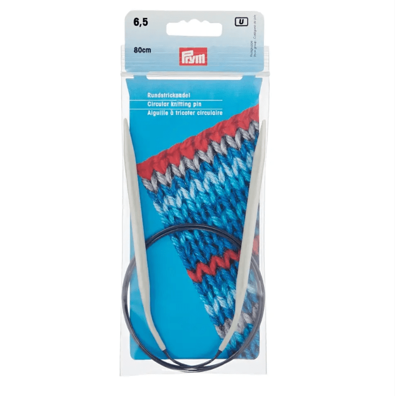 Circular knitting needles, aluminium, grey - Galedi Pins