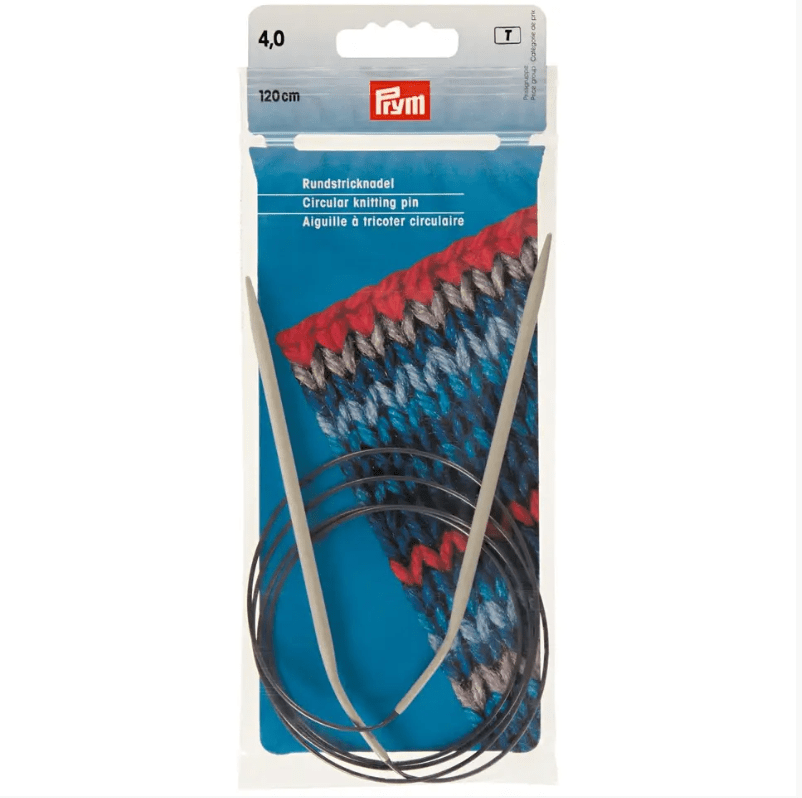 Circular knitting needles, aluminium, grey - Galedi Pins