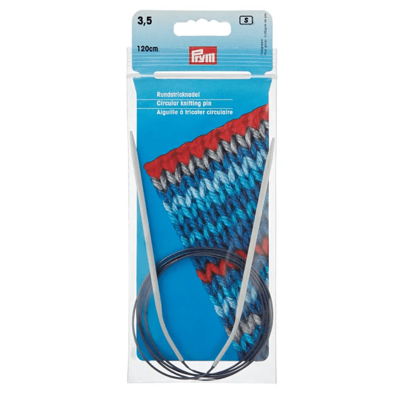 Circular knitting needles, aluminium, grey - Galedi Pins