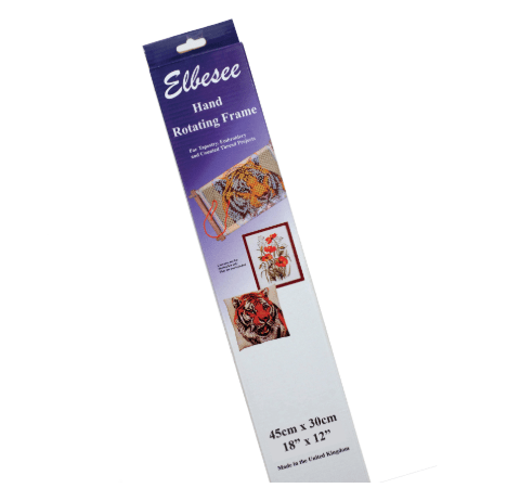 Elbese Hand Rotating Frame for tapestry and embroidery projects.