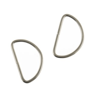 Buckle: D Rings: 32mm: 2 Pieces - Galedi Pins