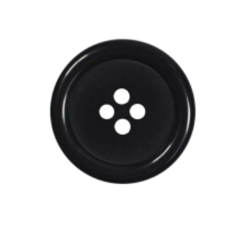 Chunky Rim 4 Hole Button - Galedi Pins