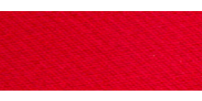 Red double-faced satin ribbon, 15mm wide.