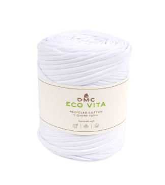 DMC Eco Vita T-Shirt Yarn – 100% Recycled Cotton, 450g Skein
