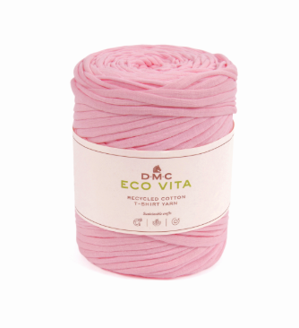 DMC Eco Vita T-Shirt Yarn – 100% Recycled Cotton, 450g Skein