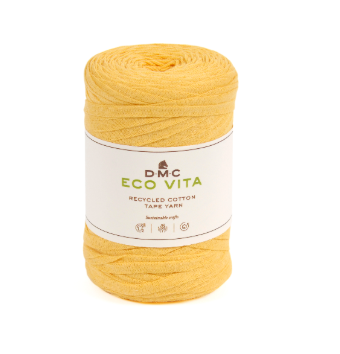DMC Eco Vita Tape Yarn – 100% Recycled Cotton-Polyester, 250g