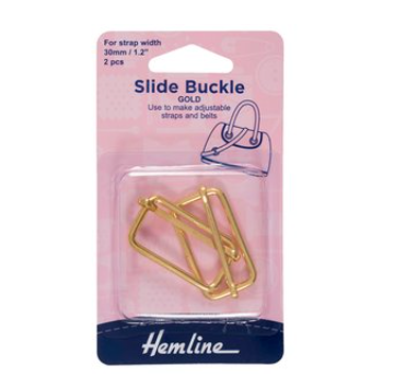 Slide Buckles – 30mm x 16mm Bag Accessories by Galedi Pins – 2 Pieces