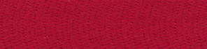 Red cotton knit tape with a textured surface.