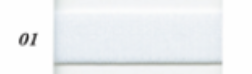 Close-up of white Shindo grosgrain stretch binder tape showing its fine ribbed texture.