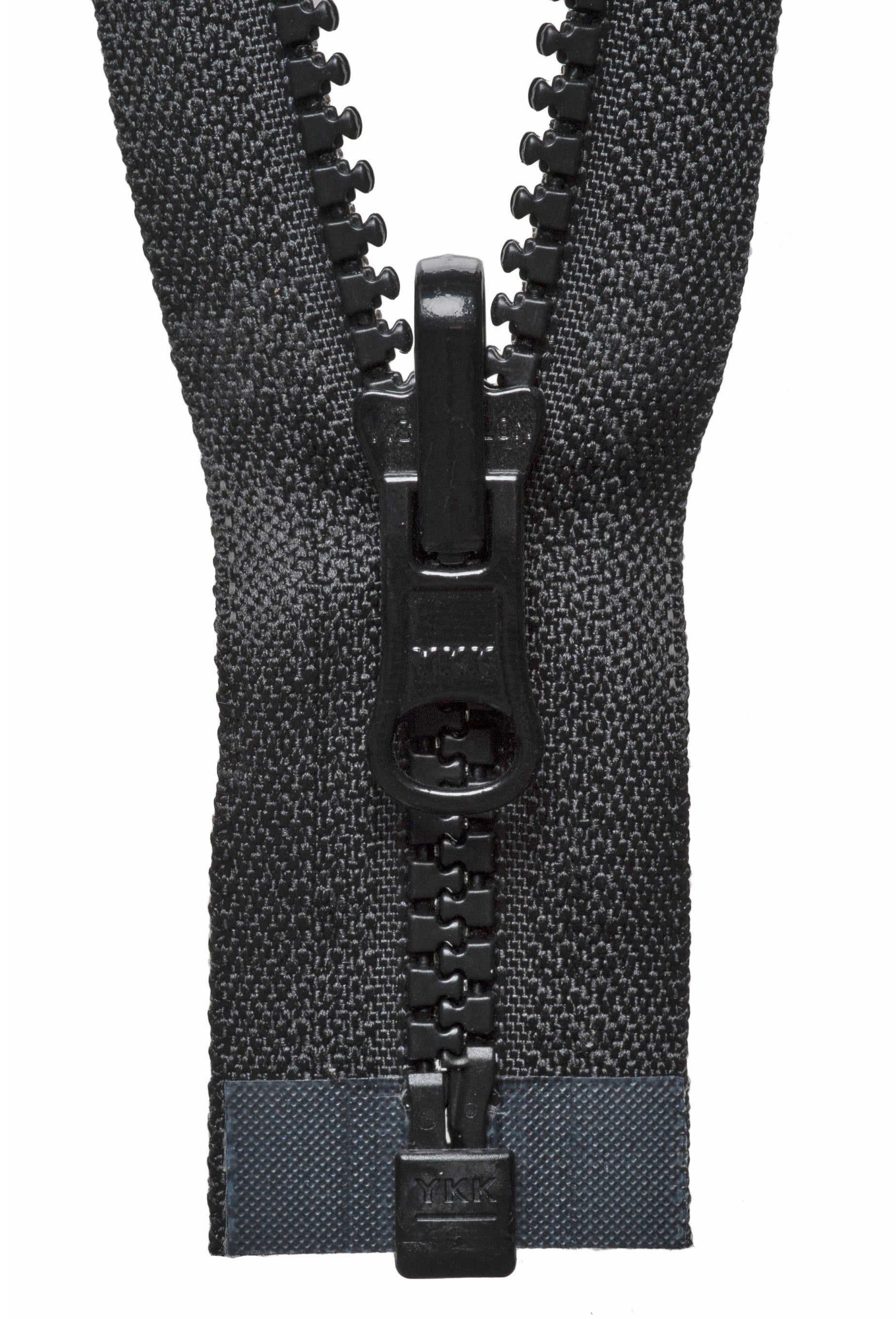YKK Vislon Flip Over Zip: 76cm