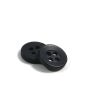 Matt Casual Shirt, Black, 4 Hole Button - Galedi Pins