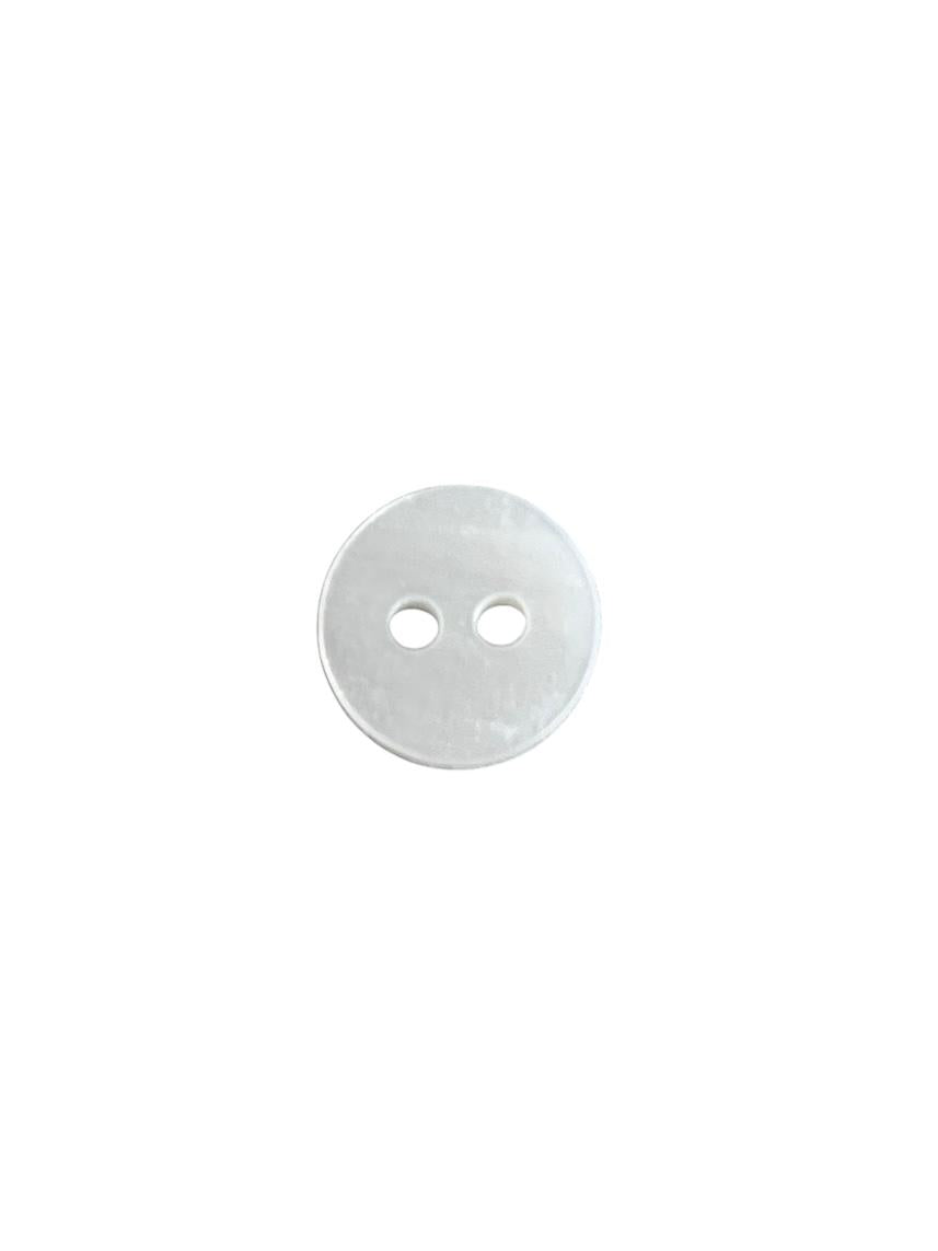 Galedi Pins Natural Shell Buttons – White Ivory Round Sewing Craft