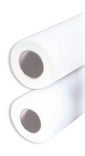 Two rolls of white Madeira Avalon Film wash-away water soluble embroidery stabilizer.