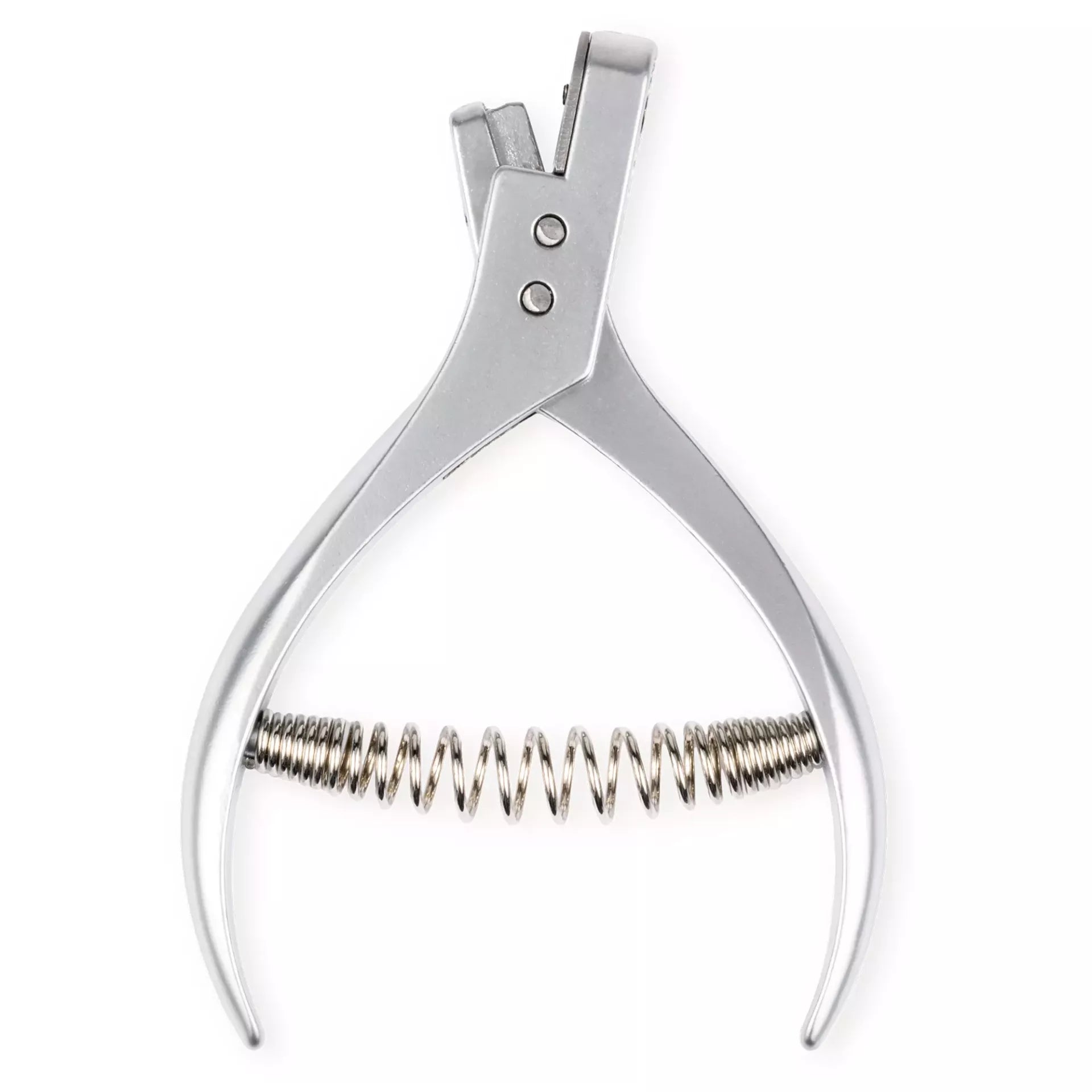 Prym silver-colored steel pattern notcher with ergonomic curved handles and integrated spring.