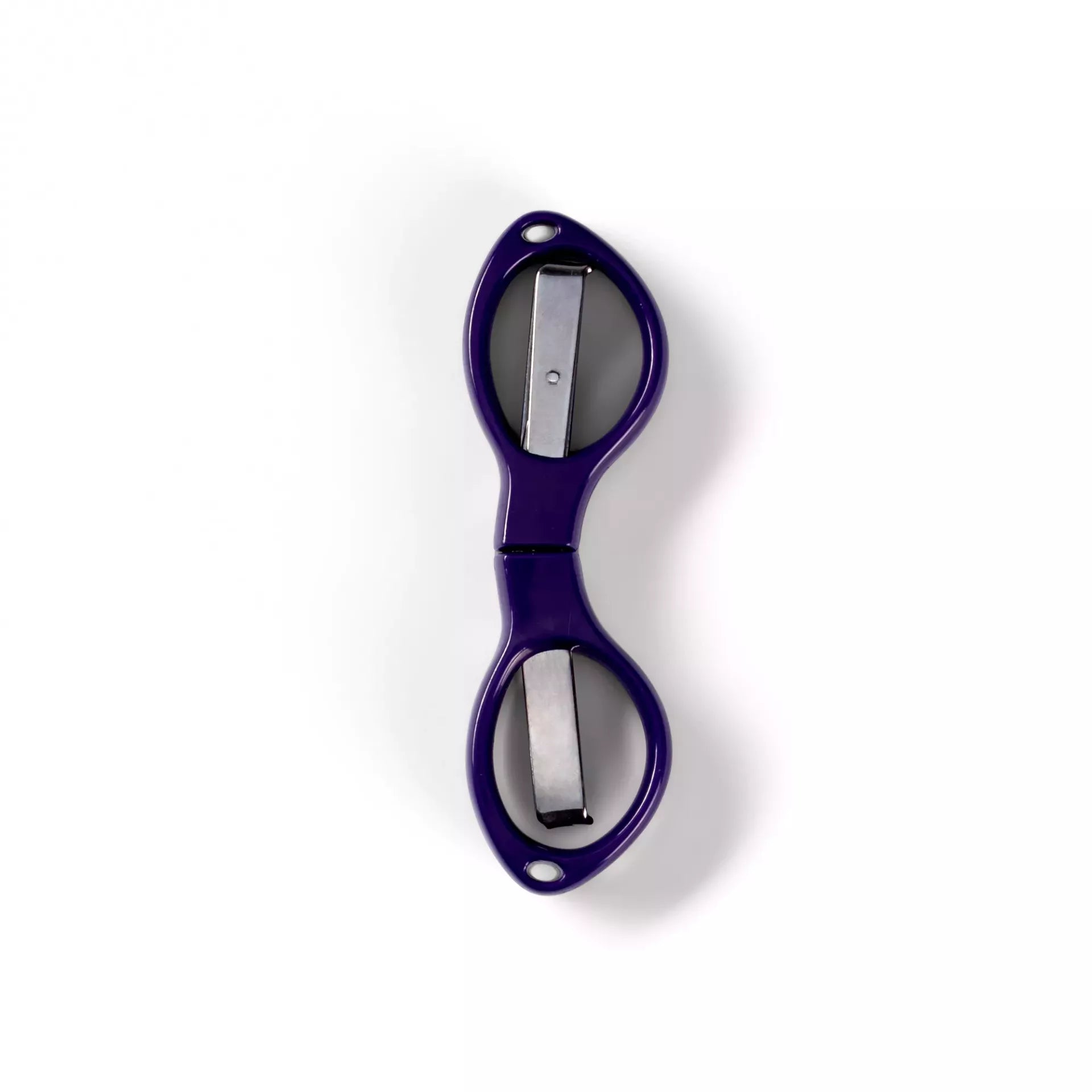 Prym Foldable Scissors – Dark Violet Handle | 10 cm Travel Scissors