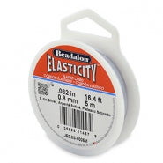 Beadalon Elastic Stringing Wire – 1.0mm, 0.8mm & 0.5mm – 5 Metre Cord