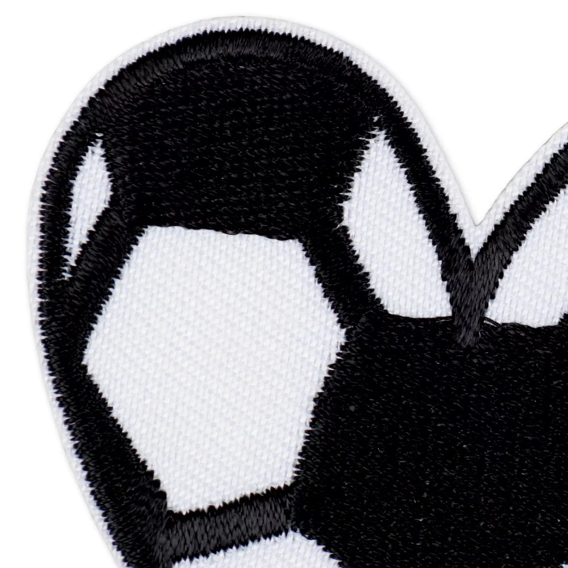 Prym Appliqué, soccer, black/white Patch Patches