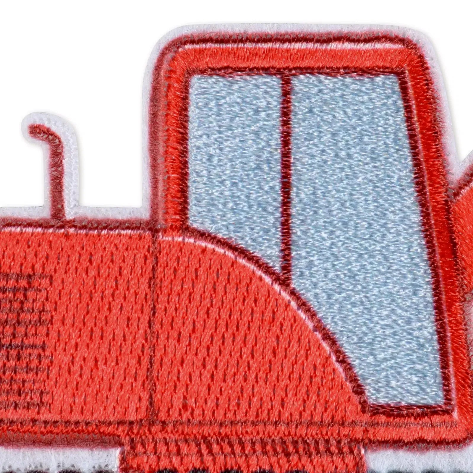 Prym Appliqué, Excavator, red Patch Patches