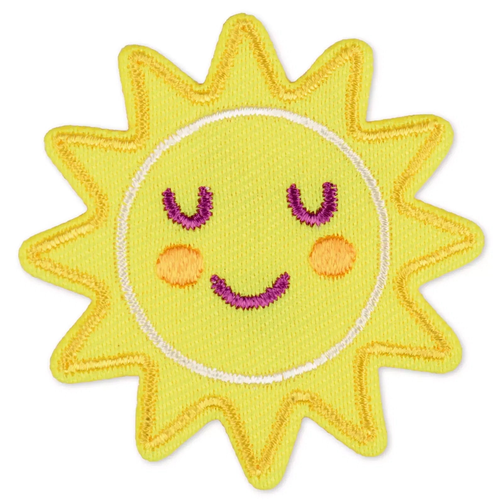 Prym Yellow Sun Appliqué – Fabric Patch for Sewing & Craft