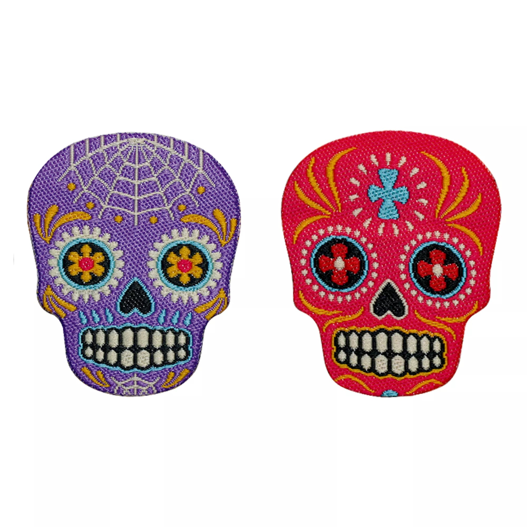 Prym Appliqué Skull – Lilac Pink Iron-On Patch