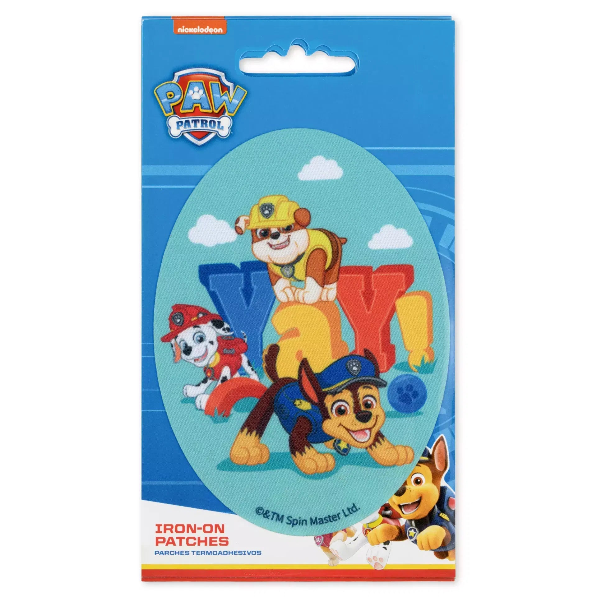 Prym Appliqués printed Paw Patrol, Oval / Random Picture