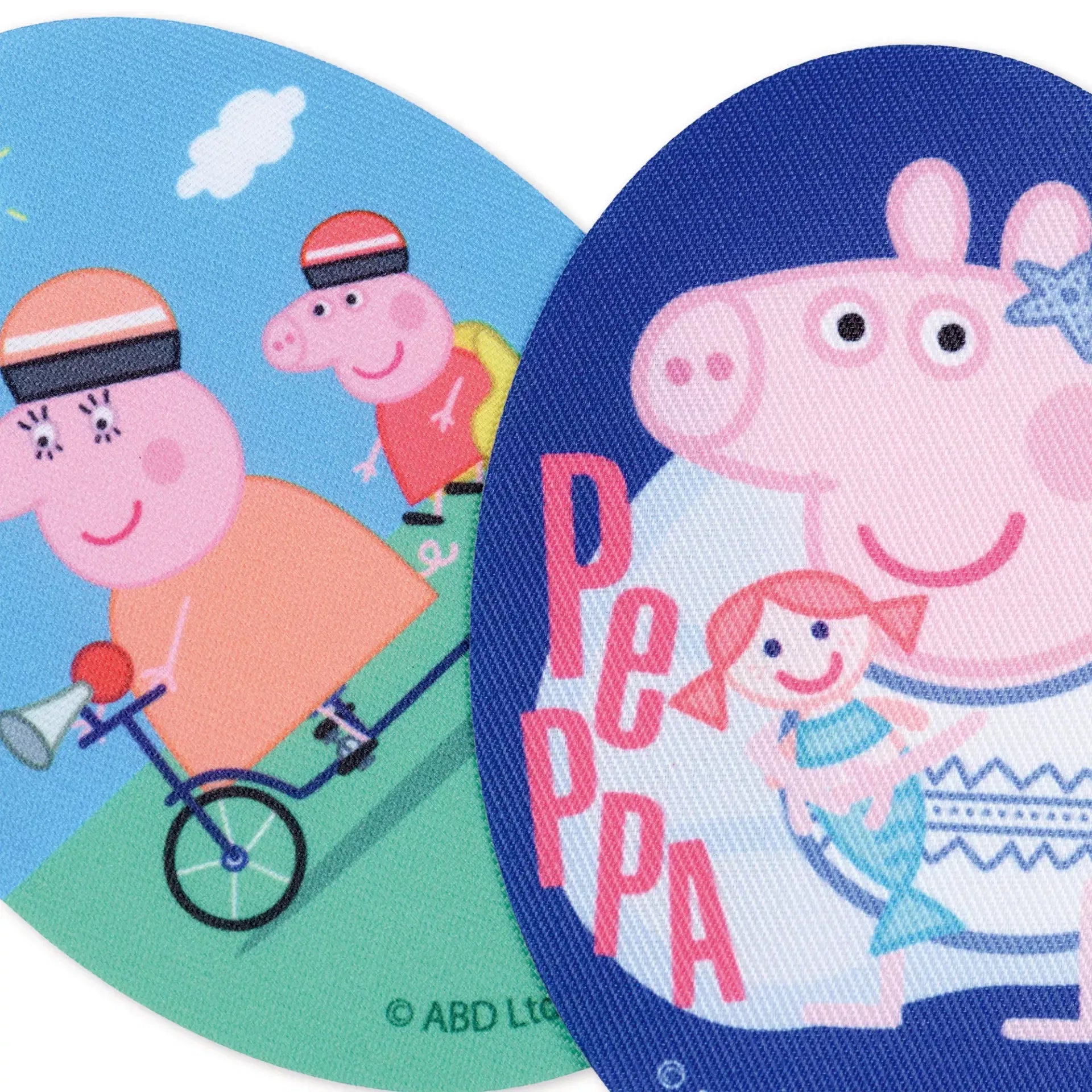 Prym Appliqués printed Peppa, Oval/ Random Picture