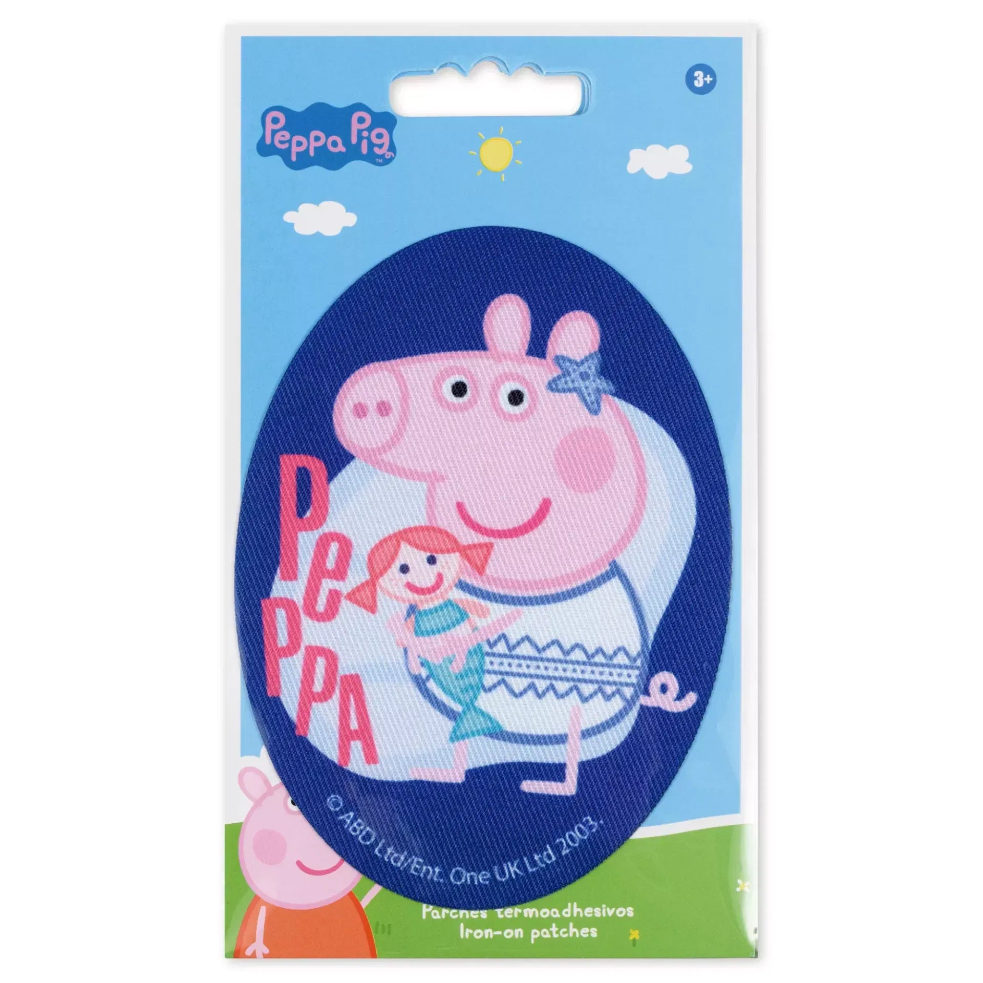 Prym Appliqués printed Peppa, Oval/ Random Picture