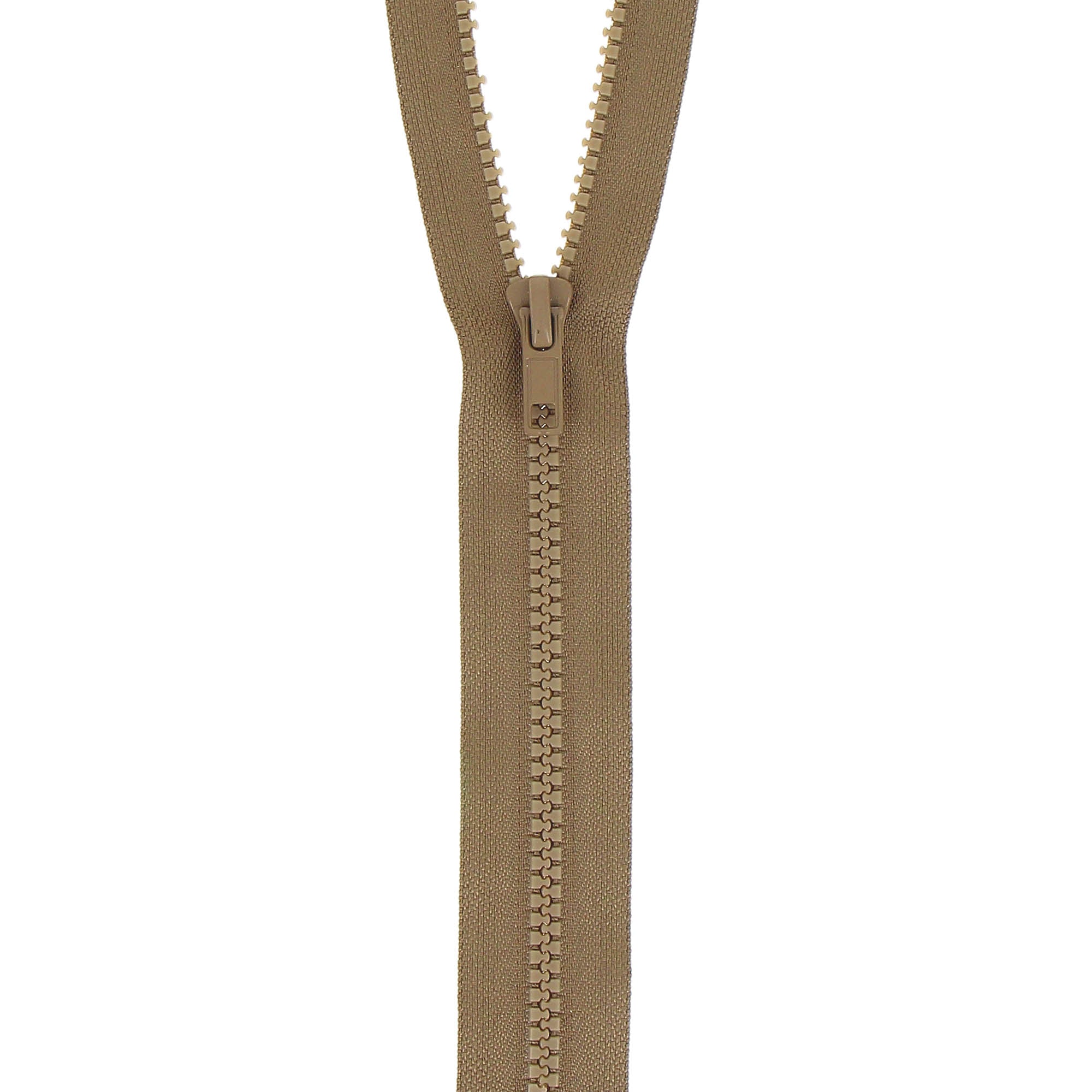 Milward 45cm Chunky Open-End Zip – Medium Weight Plastic Jacket Zipper