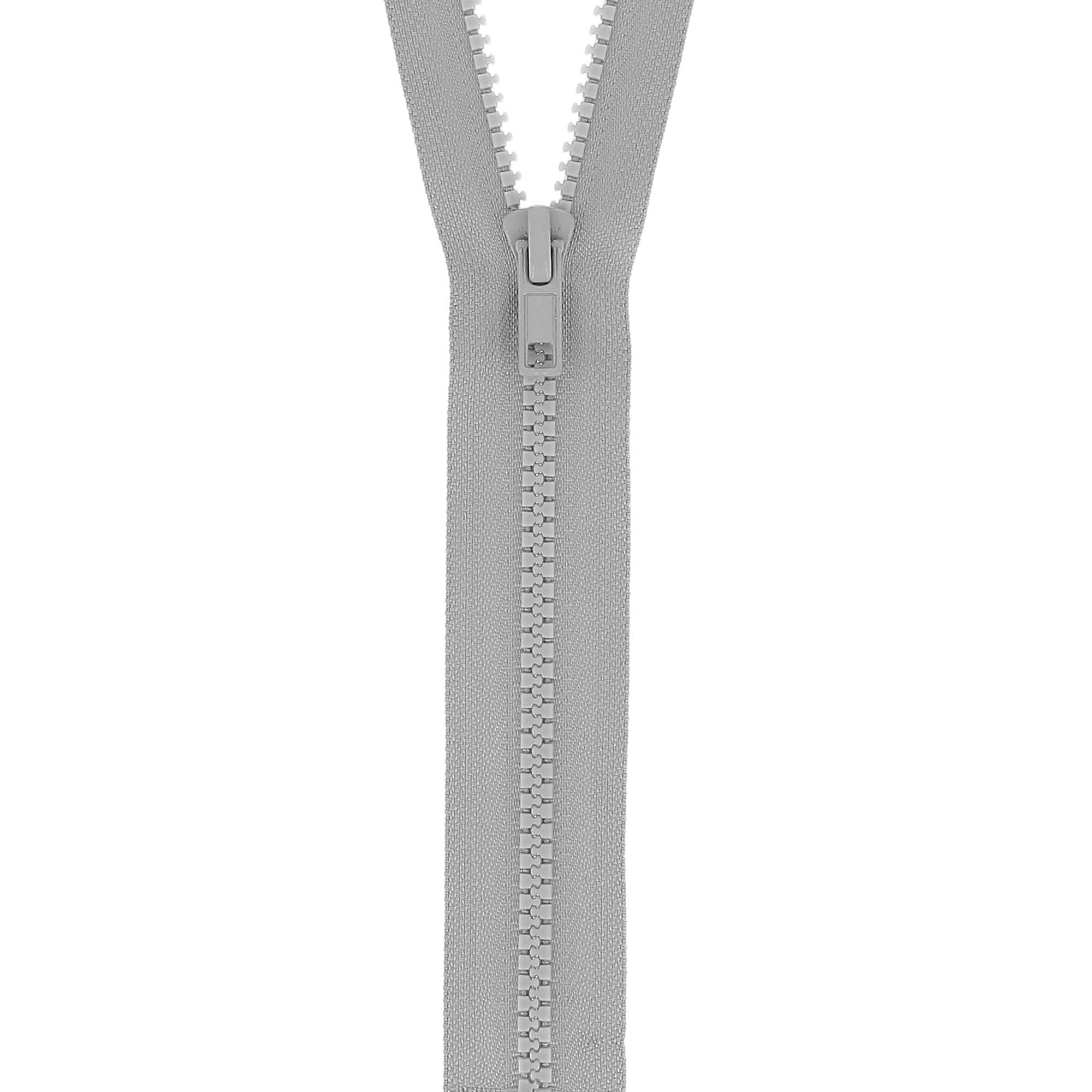 Milward 45cm Chunky Open-End Zip – Medium Weight Plastic Jacket Zipper