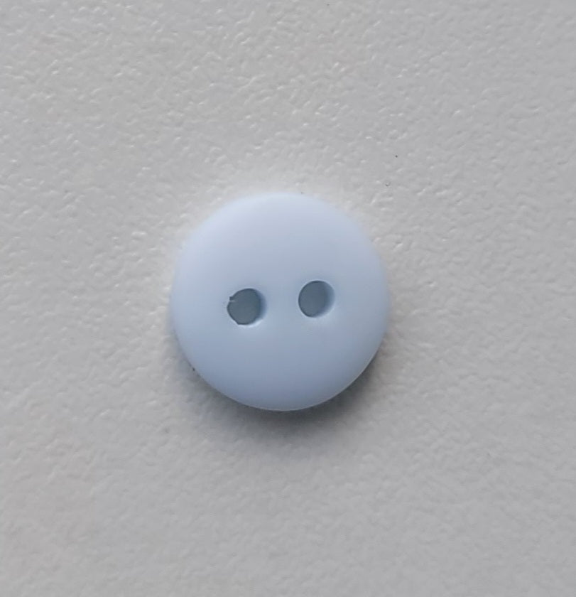 Polyester Button, Matte, 11mm