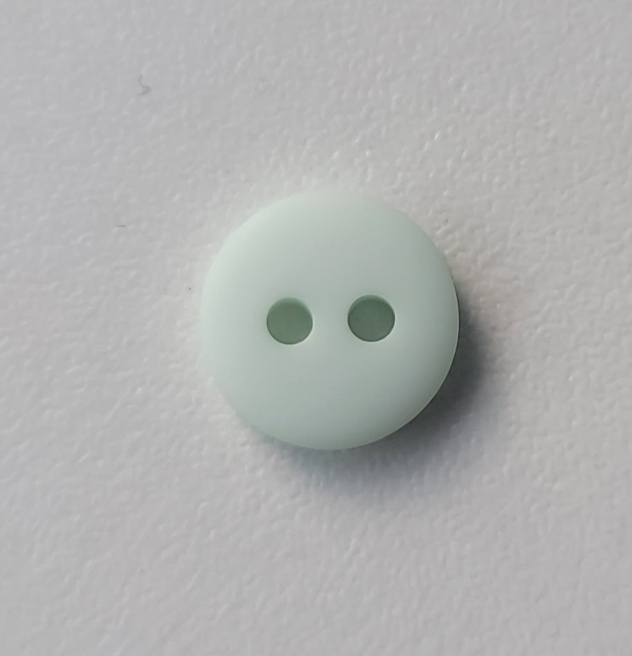 Polyester Buttons, Matte, 10mm