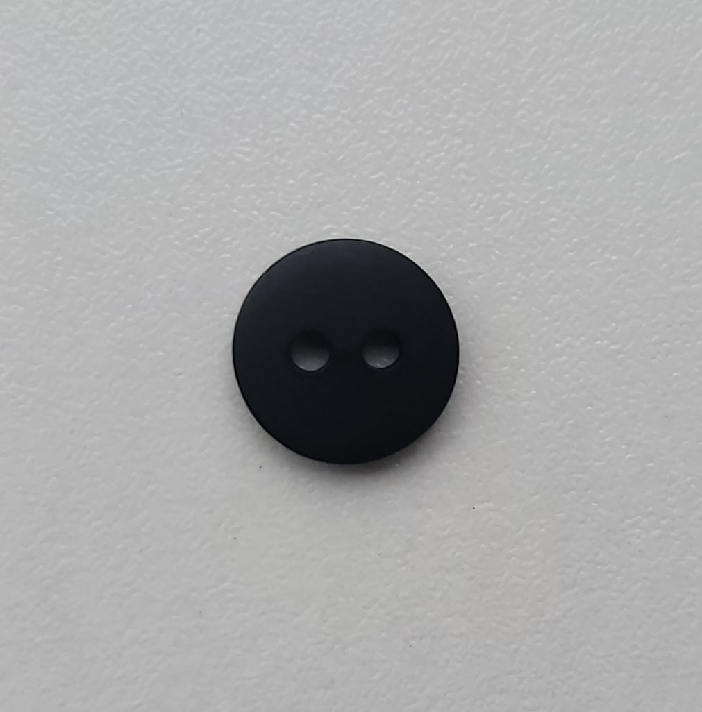 Polyester Button, Matte, 11mm