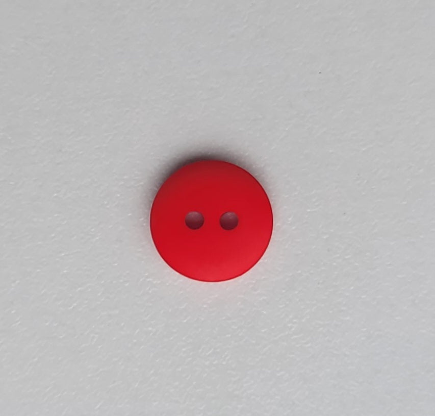 Polyester Button, Matte, 11mm