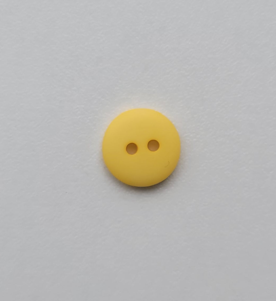 Polyester Button, Matte, 11mm