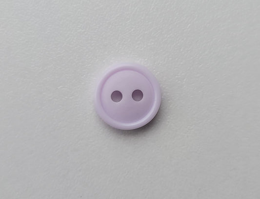 Polyester Button, 2-holes, 11mm