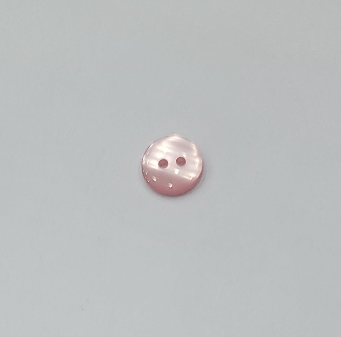 Polyester Button, 2-Holes, Shiny, 11mm