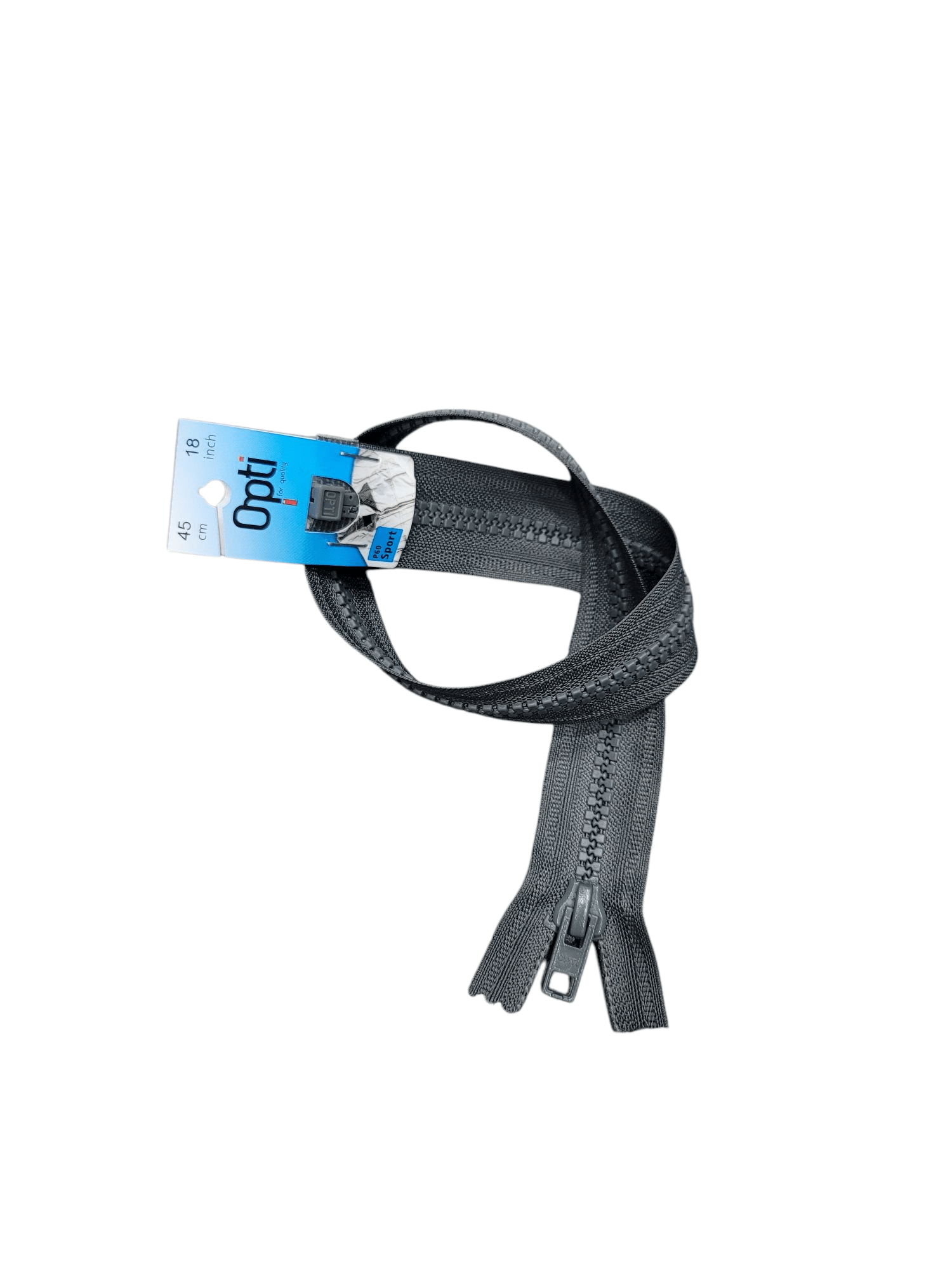 Zip: Open End: Sport: 45cm - Galedi Pins