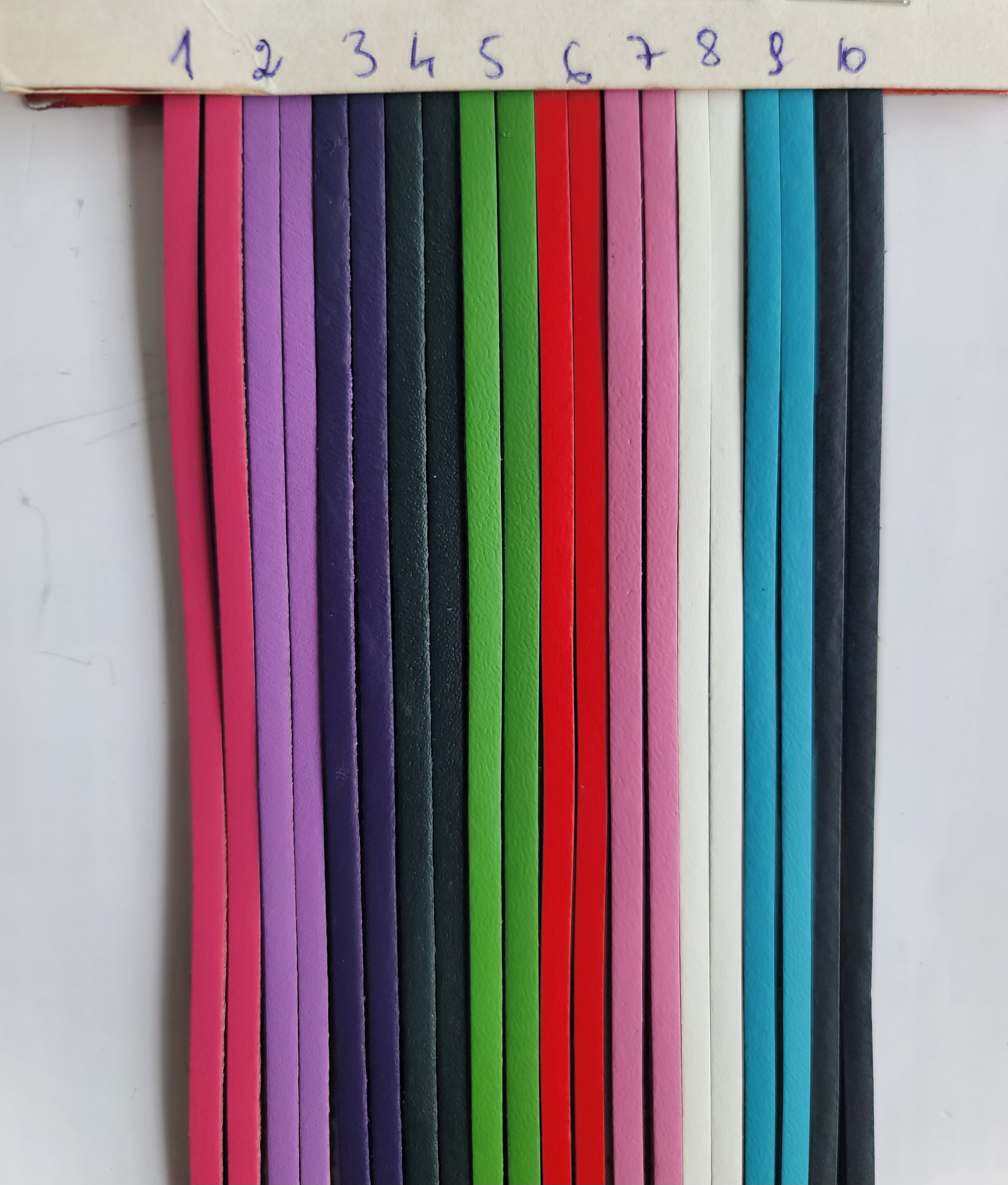 Leather Tape 3mm – 100% Leather Strap by Galedi Pins | 1 Meter Length