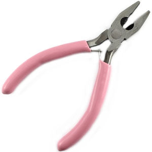 Galedi Pins Pink Bead Crimper Pliers – 12cm Wire Cutter Tool