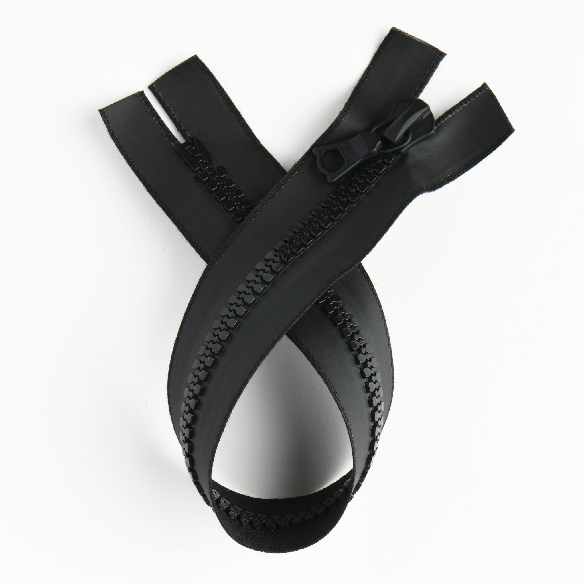 RIRI 25cm Black Chunky Zipper - Professional Grade