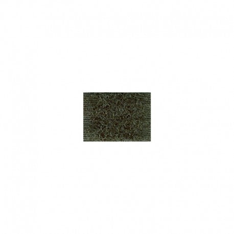 Dark green polyamide hook and loop fastener tape, 20mm wide.