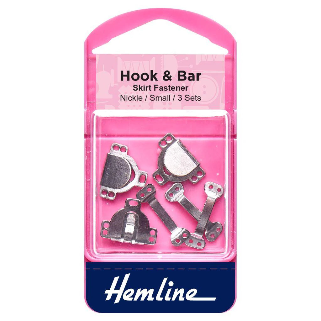 Hemline Hook and Bar - Skirt Fastener