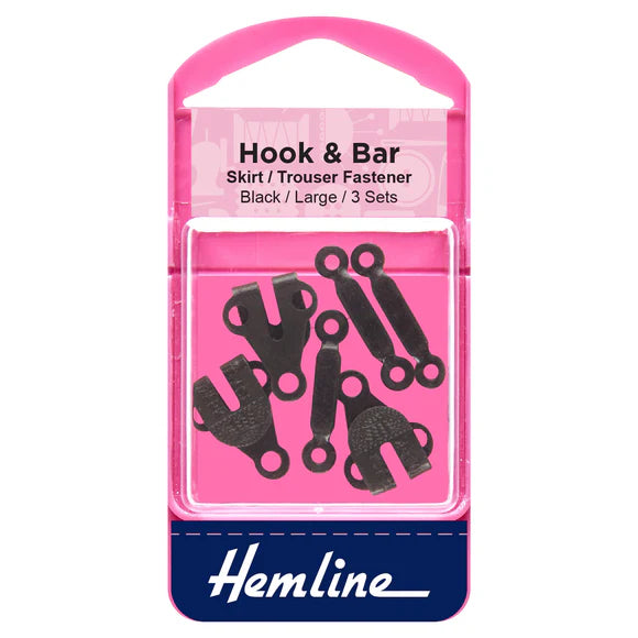 Hemline Hook and Bar - Skirt/Trouser Fastener