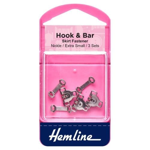 Hemline Hook and Bar - Skirt Fastener